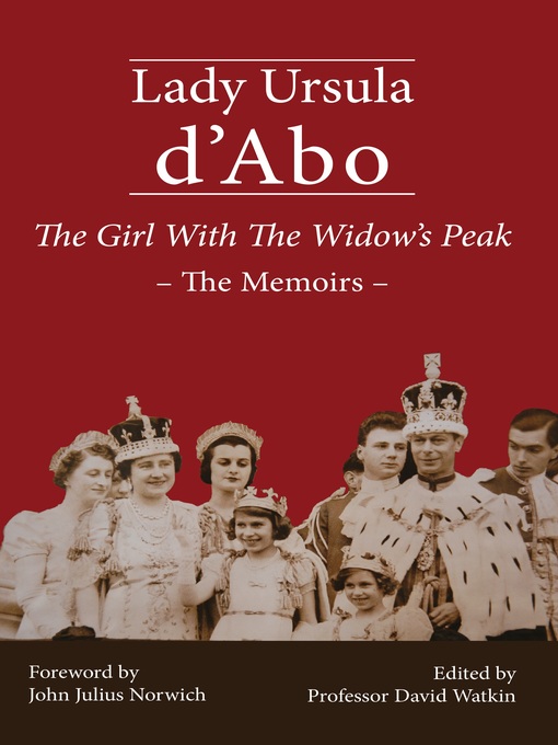 Title details for The Girl With the Widow's Peak by Ursula d'Abo - Available